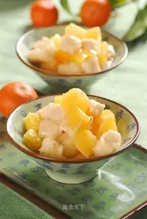 tangerine chicken diced