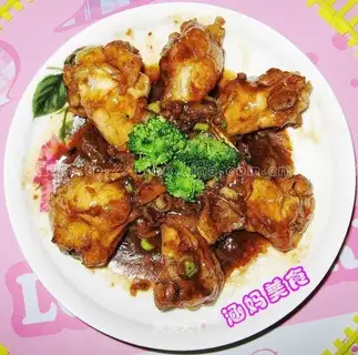 Braised fin root in stewed sauce