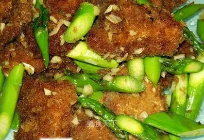 stir-fried tenderloin with asparagus