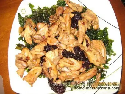 Black jujube honey sauce chicken nuggets