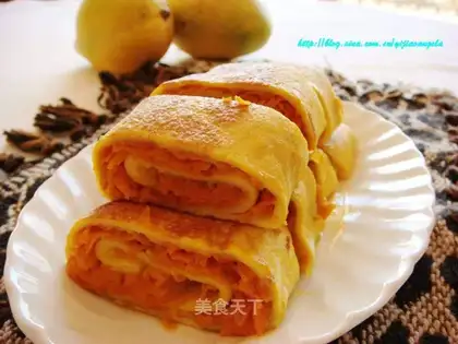 carrot egg roll