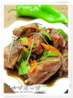 Stewed pork ribs with fermented bean curd