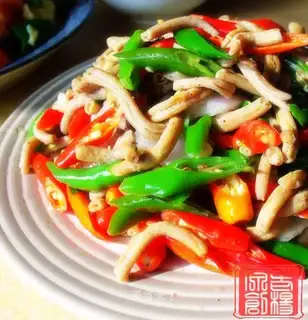 Private spicy fried duck sausage