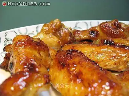 Honey-spicy roasted wings