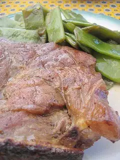 Pan-fried pork chop