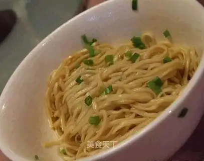 Simple noodle mixing method