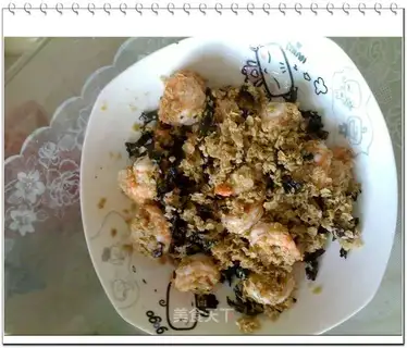 Shrimp with wheat flavor