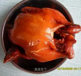 Special style stewed chicken in soy sauce