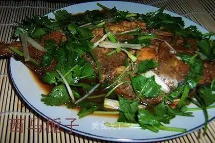 Braised plain fish