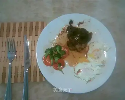 Steak and egg