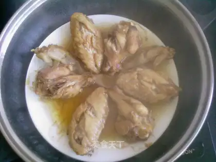 Drunken chicken wings are super simple