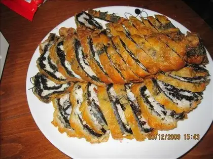 Alternative seafood sushi