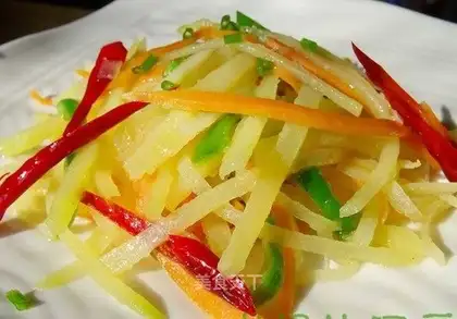 hot and sour potato silk