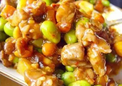 Glutton diced pork