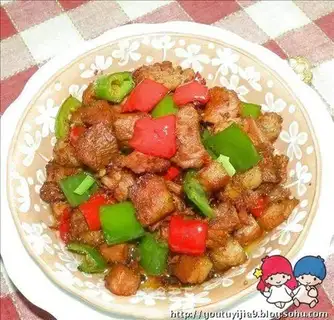 chili fry meat