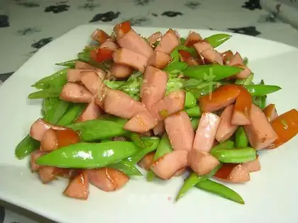 Green Bean Crispy Sausage