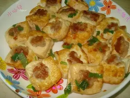 Hakka fried tofu