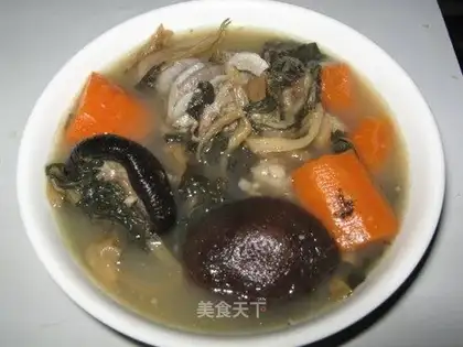 Laohuo dried vegetable soup