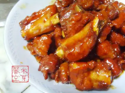 Braised pork with honey sauce