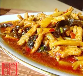 fish-flavored pork