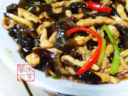 fish-flavored pork