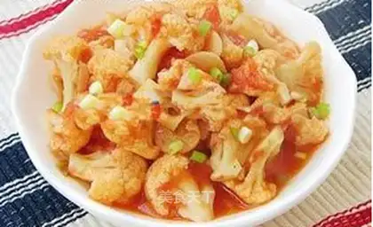 stir-fried cauliflower
