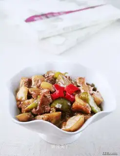 Roasted eggplant in Northeast China