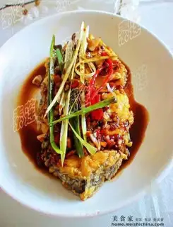 braised cod fish