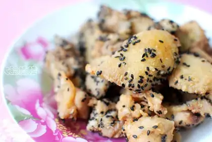 Crispy sesame chicken