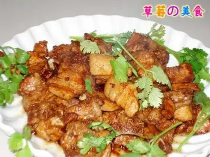 braised pork ribs