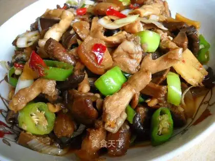 Maotai-flavored Hangzhou pepper double mushroom