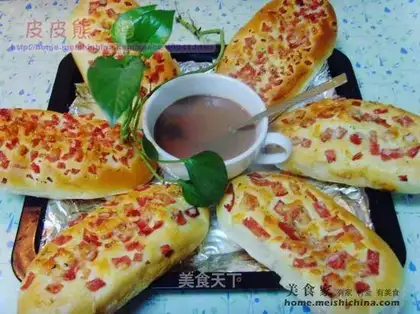 ham and cheese bun