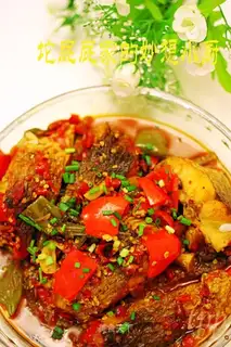 Home-style tiled fish