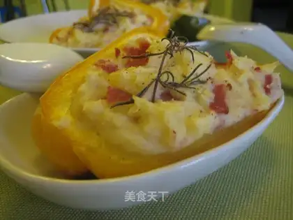 Cheese bacon mashed potatoes