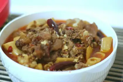 Roasted beef with bamboo shoots
