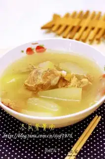 Winter melon spine soup