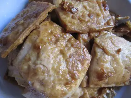 Pan-fried tofu