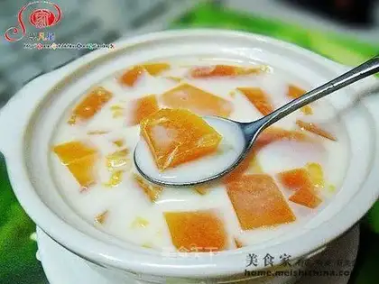Papaya milk cup