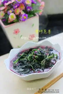 stir-fried amaranth