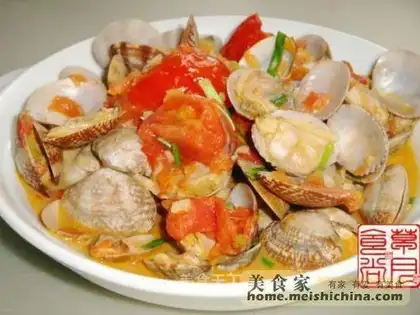 Tomato clams