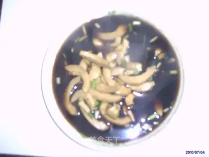 Boiled kidney flower