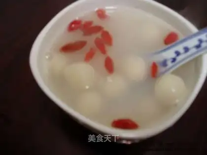 Rice wine dumplings