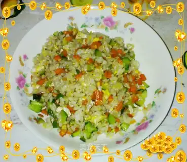 Delicious assorted fried rice