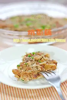 Steamed lotus root on kang