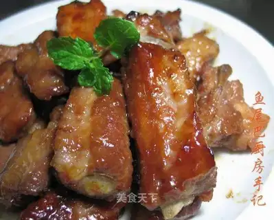 braised pork ribs