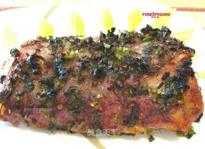 Herbal grilled ribs