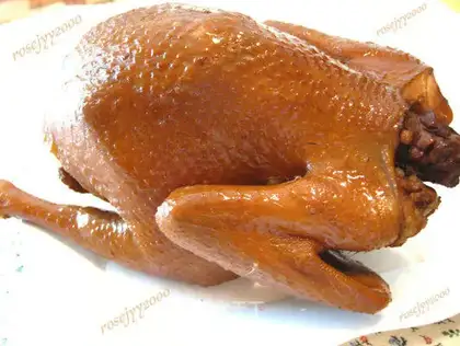 chicken in soy sauce