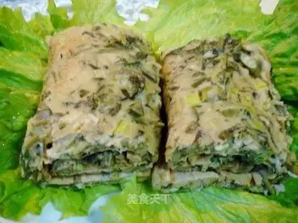 Whole-wheat Chinese toon egg roll