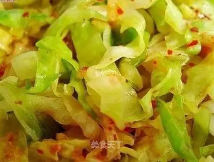spicy cabbage