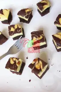patterned brownie